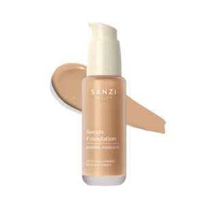 SERUM FOUNDATION MINERAL PIGMENTS Farve: 06 medium neutral warm golden