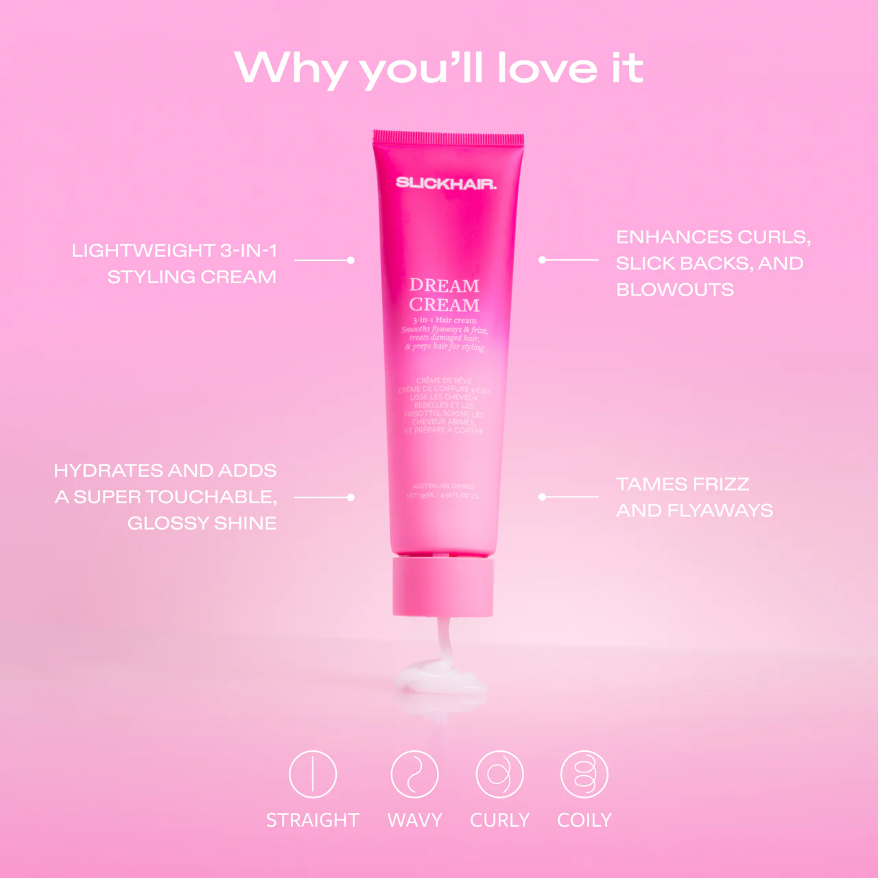 SlickHair Dream Cream 135 ml - Image 6