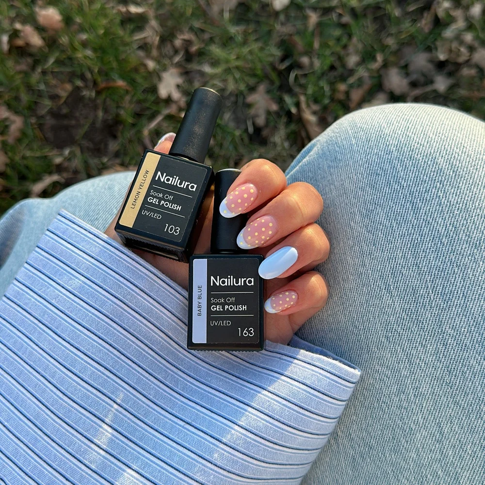 Gel Polish 103 - Lemon Yellow - Image 3